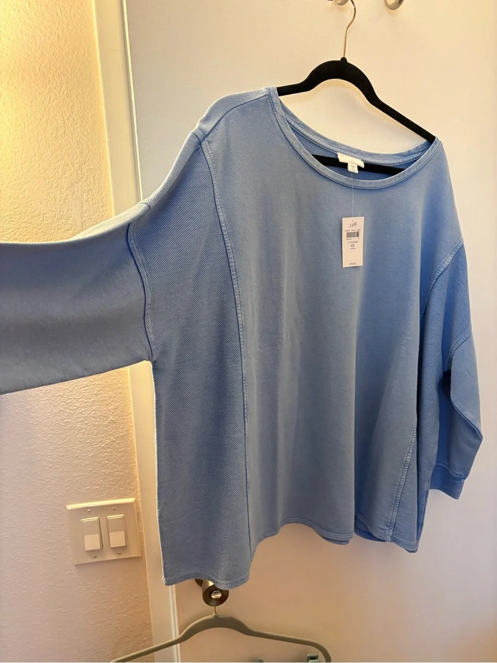 2pc J.Jill Cotton Top & Skirt NWT